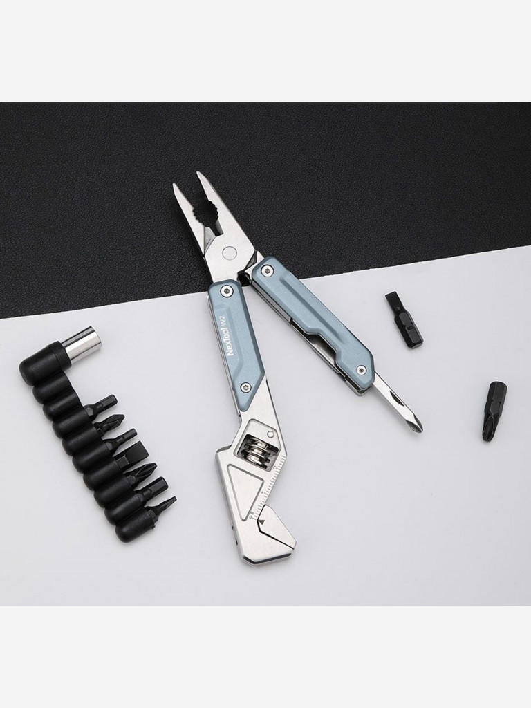 Мультитул NexTool Light Duty Wrench W2, 8 функций, с чехлом