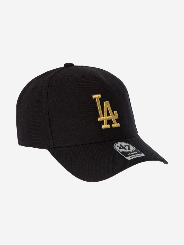 Бейсболка 47 BRAND B-MPDTP12WBP-BKGD Los Angeles Dodgers MLB (черный)