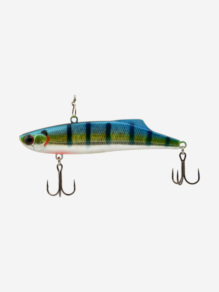 Виб (тонущий воблер) для зимней рыбалки ECOPRO Nemo Fin 90мм 28г 062 Blue Stripper