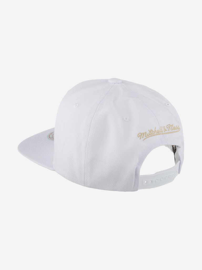 Бейсболка с прямым козырьком MITCHELL NESS HHSS5744-SJSYYPPPWHIT San Jose Sharks NHL (белый)