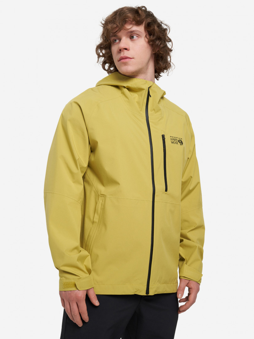 Куртка мембранная мужская Mountain Hardwear Stretch Ozonic Jacket, Зеленый