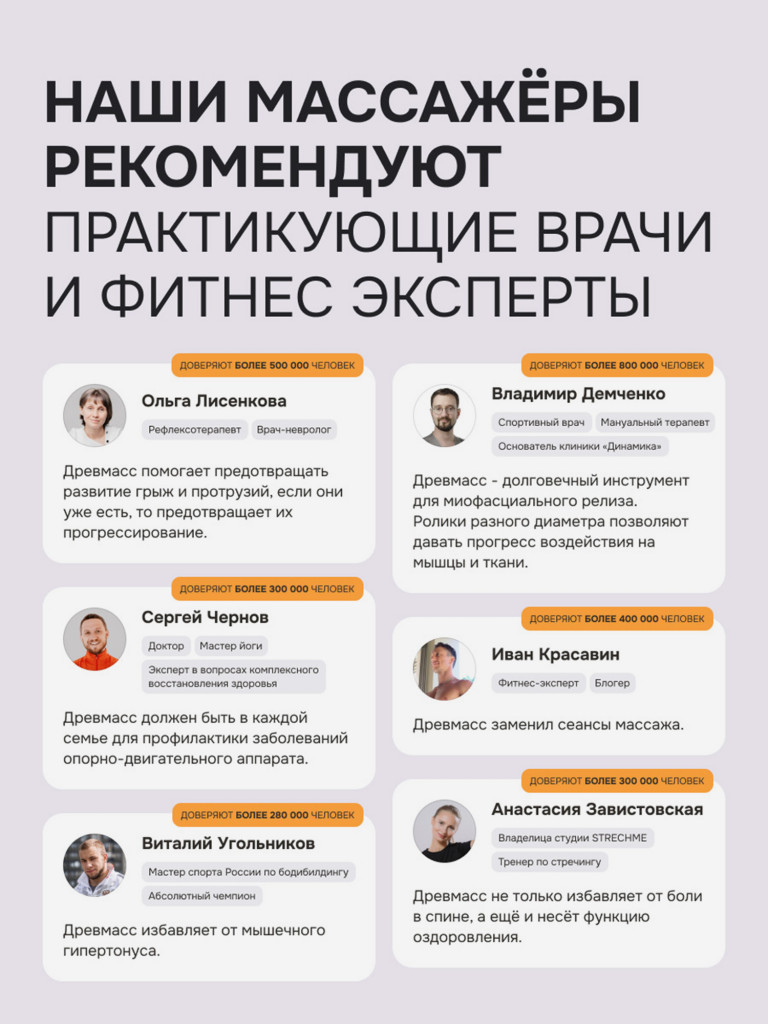 Массажер для шеи и плеч Древмасс Эконом - 5 мфр роликов