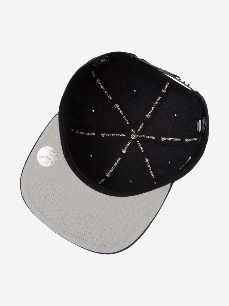 Бейсболка с прямым козырьком 47 BRAND B-SRS01WBP-NYA Atlanta Braves MLB