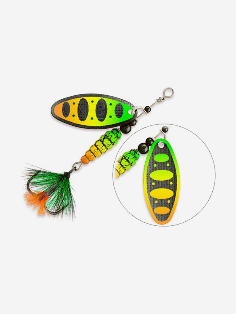 Блесна вертушка Pontoon21 TB TRAIT, #1, STT21-FT1, вес(гр) 6,6, длина(мм) 30