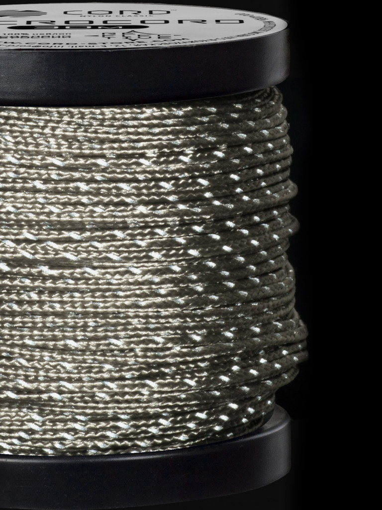 Микрокорд CORD катушка 10м светоотражающий (grey)
