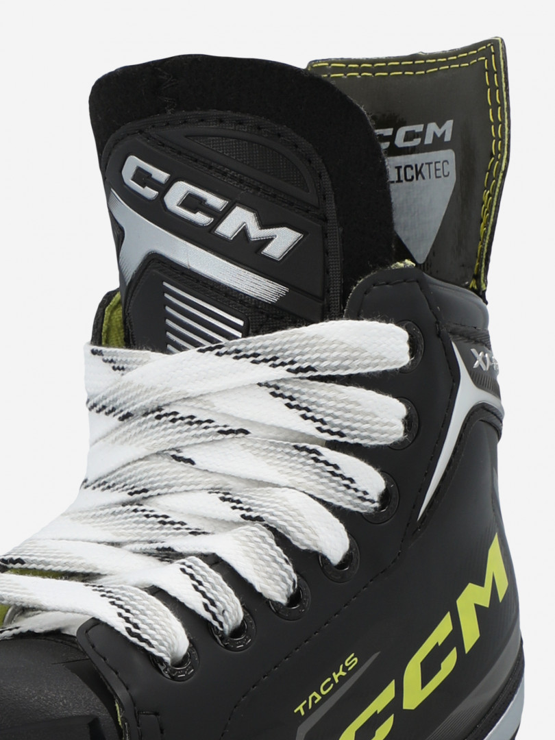 Коньки хоккейные детские CCM Tacks XF 80 YTH 31568750299 Черный, размер 27,28.5,25,26, фото 5