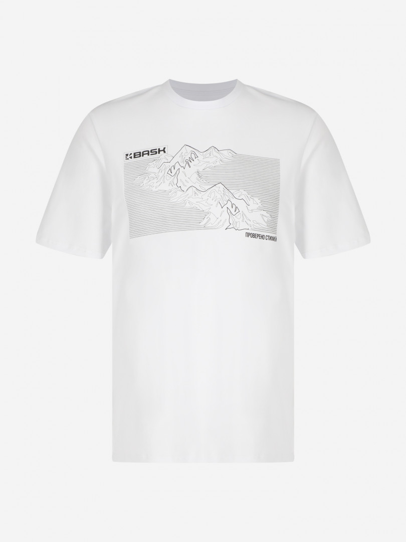 Футболка мужская Bask Topography Mt V2 Белый 2399₽