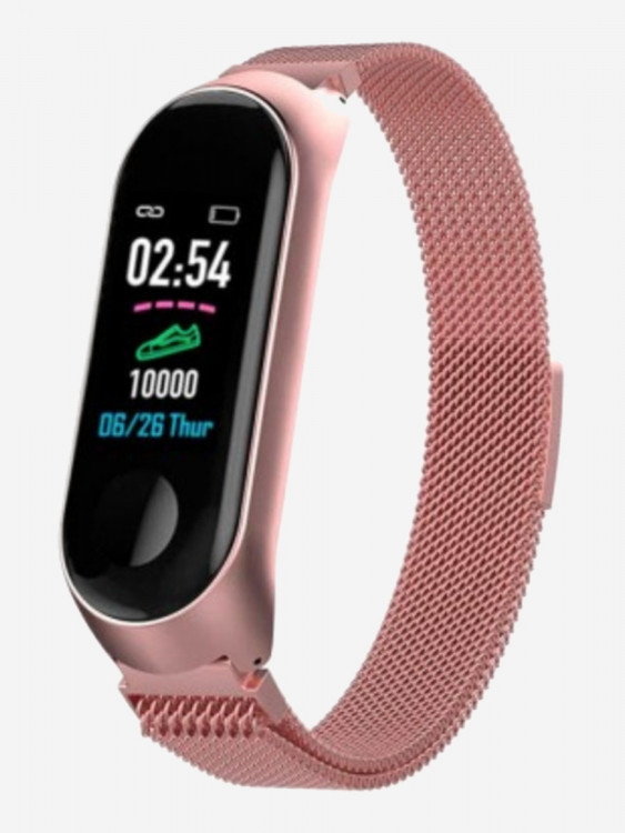 Смарт-часы BandRate Smart BRSM333PLBRGWB с тонометром, мониторингом сна, шагомером