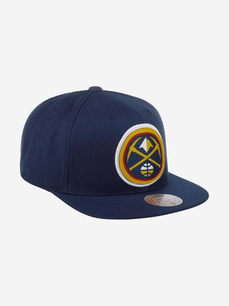 Бейсболка с прямым козырьком MITCHELL NESS 6HSSMM19490-DNUNAVY Denver Nuggets NBA