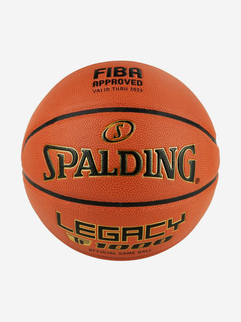 Баскетбольный мяч 6 размер SPALDING TF-1000 LEGACY FIBA для зала, композитная кожа