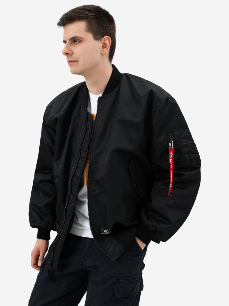 Бомбер утепленный оверсайз мужской MA-1 Bloodchit Gen II Alpha Industries