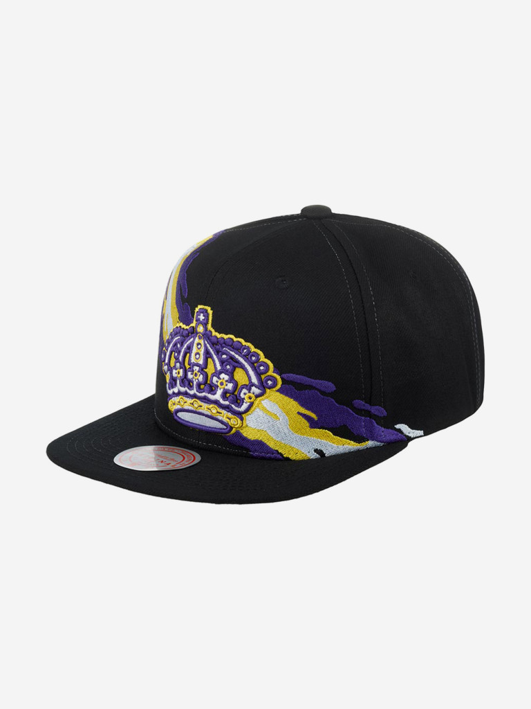 Бейсболка с прямым козырьком MITCHELL NESS 6HSSSH22087-LAKBLCK Los Angeles Kings NHL (черный)