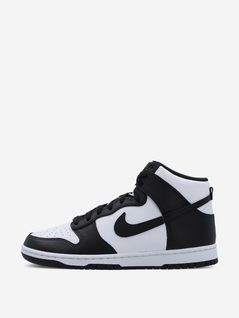 Кеды высокие мужские Nike Dunk Hi Retro 25671340299 Черный, размер 42,41.5,43, фото 2