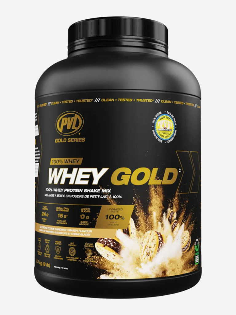 Протеин Pure Vita Labs WHEY GOLD, 2700 г, Печенье с мороженым