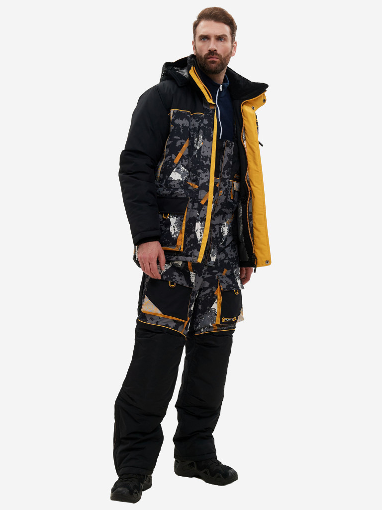 Костюм мужской Huntsman Elbrus, зимний из мембранной ткани, для охоты и рыбалки