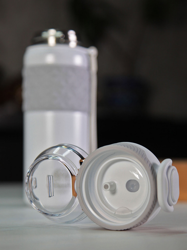 Термос сталь СИБИРЬ 0.6 л. Свежий ветер белый