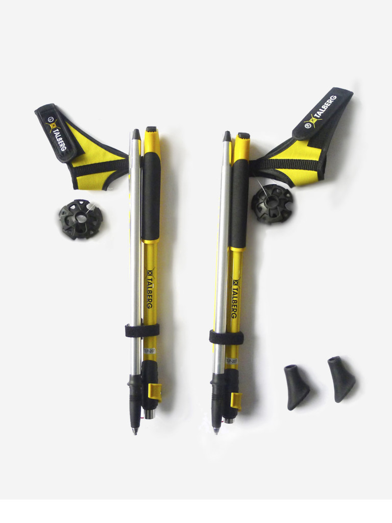 Палки Talberg NORD-Z POLE, для скандинавской ходьбы, синий, 2 штуки