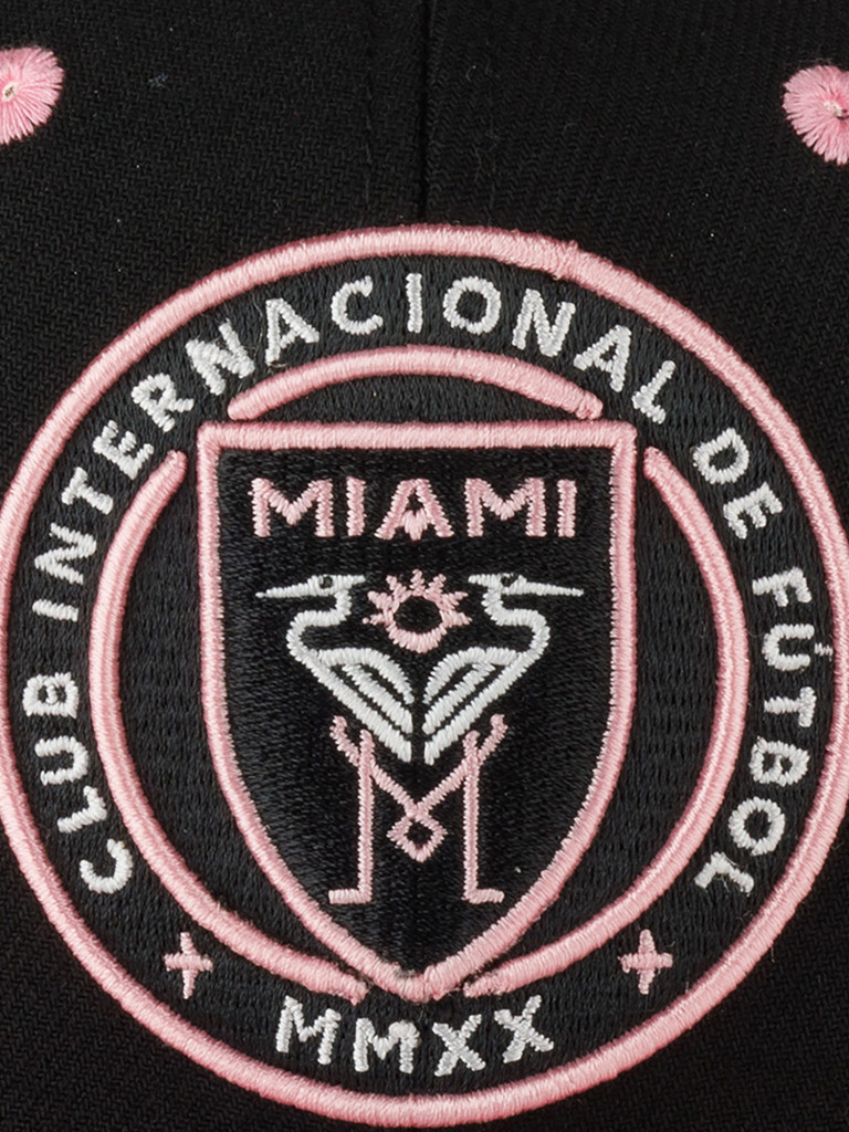 Бейсболка MITCHELL NESS HP7984-IMCBLCK Inter Miami CF MLS (черный)