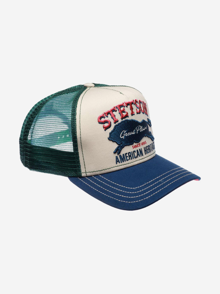 Бейсболка с сеточкой STETSON 7751152 GREAT PLAINS (синий)