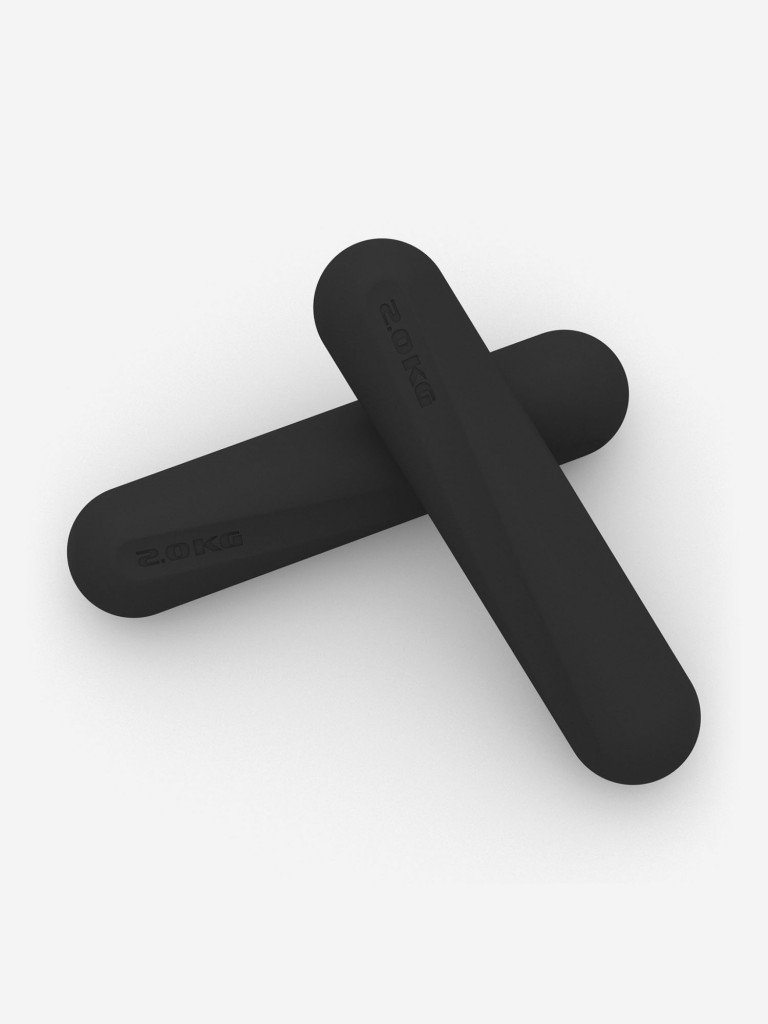 Гантели черные, 2 кг, 2шт