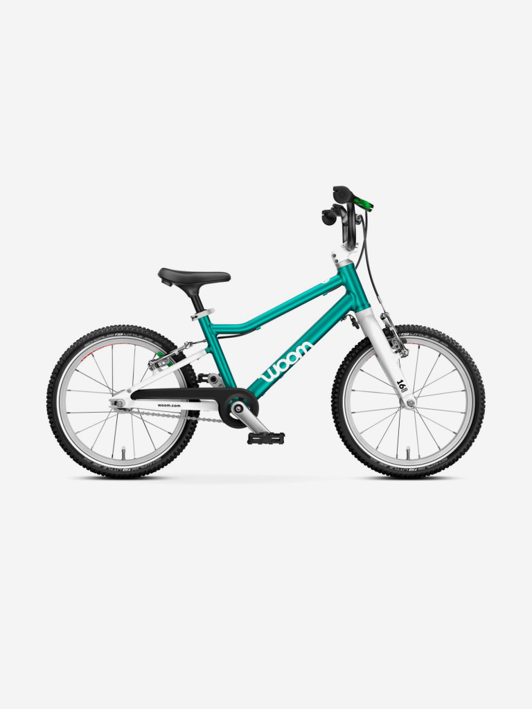 Велосипед детский Woom go 3 metallic petrol 16"