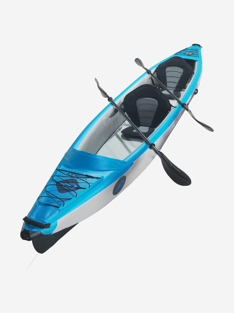 Надувной каяк Mousa Adventure Stability 473х76х37 см, 2-местный, Drop-Stitch дно, до 400 кг