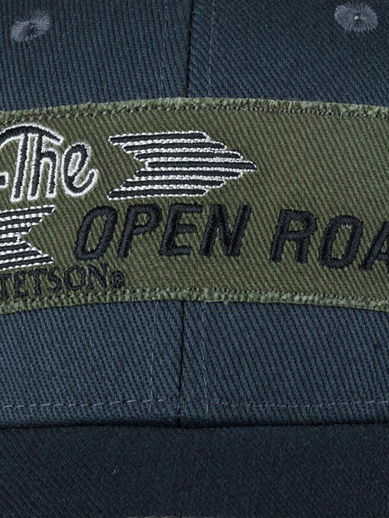 Бейсболка STETSON 7721128 BASEBALL CAP THE OPEN ROAD (серый)
