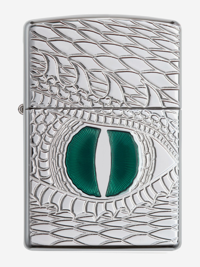 Зажигалка бензиновая ZIPPO 28807 Armor Dragon Eye