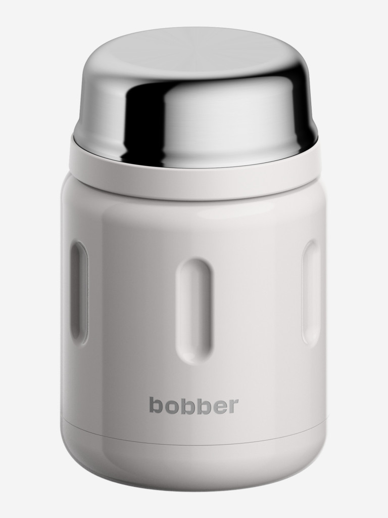 Термос вакуумный для еды BOBBER Jerrycan 700 мл, тепло до 14 часов, серый