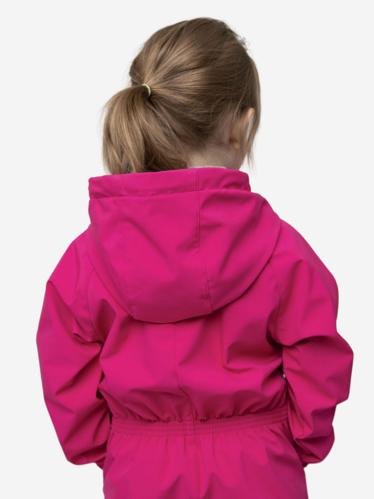 Кобинезон софтшелл для девочки batik малиновый