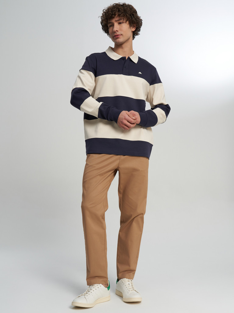 Поло с длинным рукавом мужское Robe di Kappa