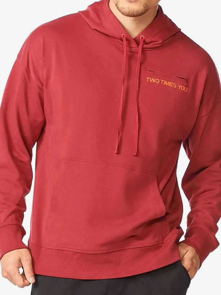 Худи 2XU Contender Oversized Hoodie Red
