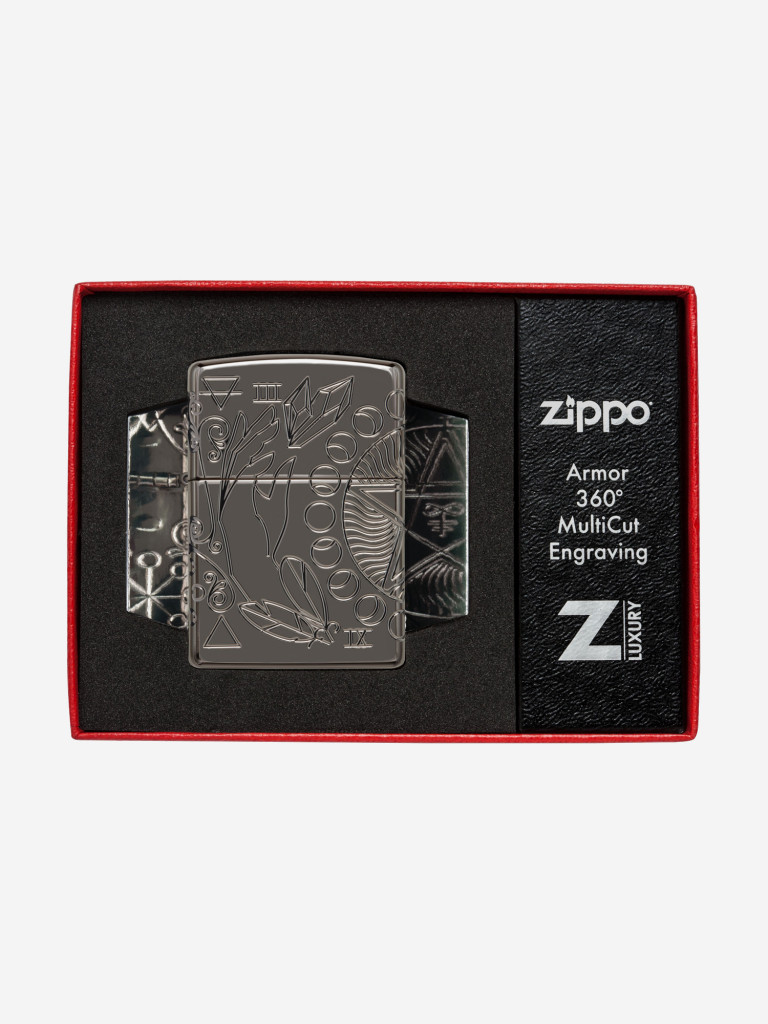 Зажигалка бензиновая ZIPPO 49689 Armor Wicca