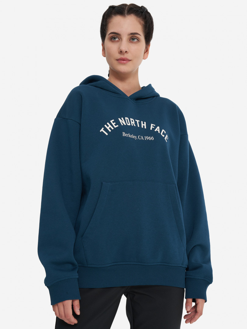 Худи женская оверсайз The North Face Varsity Graphic 31834030299 Синий, размер 40,44, 46,48, 50, фото 2