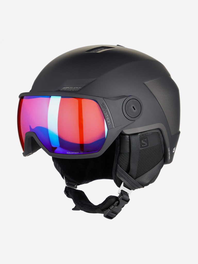 Шлем Salomon Pioneer LT Visor арт. L41199900 черный цвет — купить