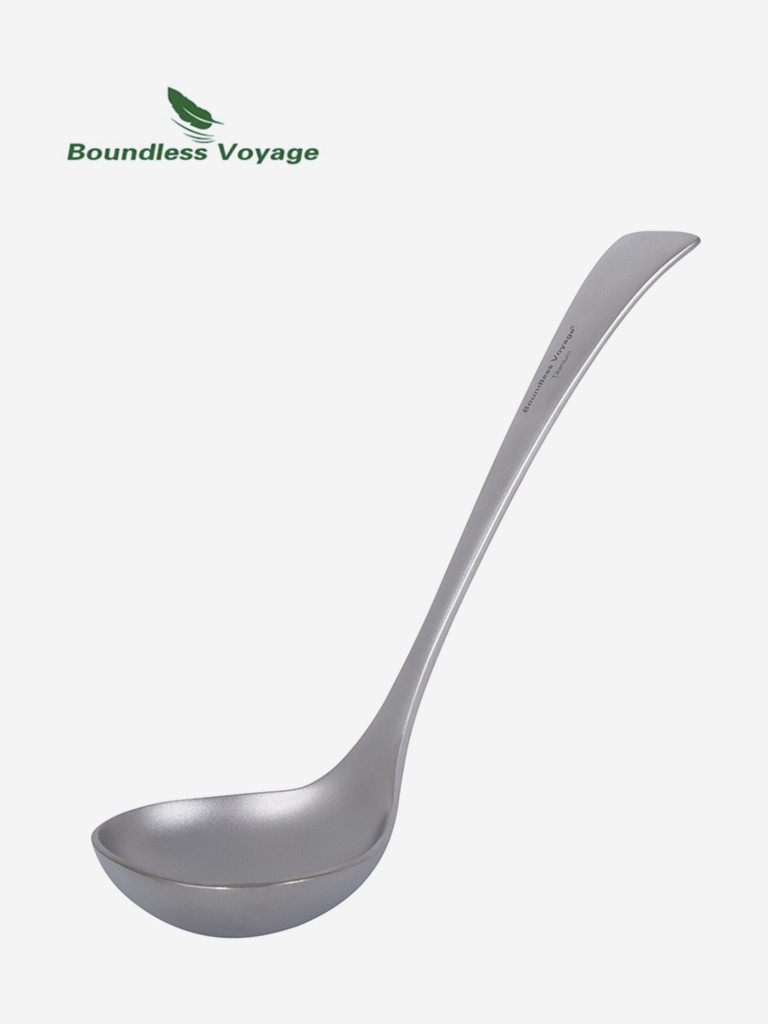 Половник Boundless Voyage, титановый, туристический