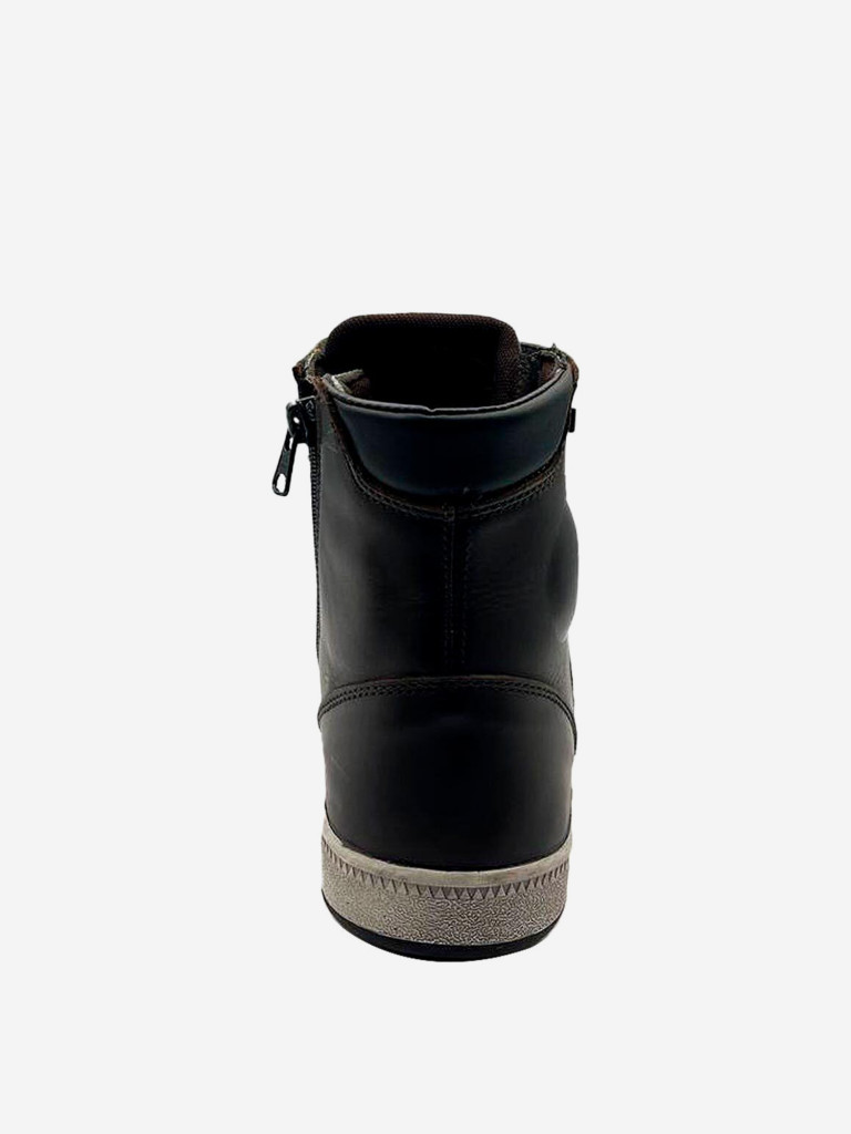 Мотоботы мужские MCP Vintage Classic ZIP, темно-коричневый