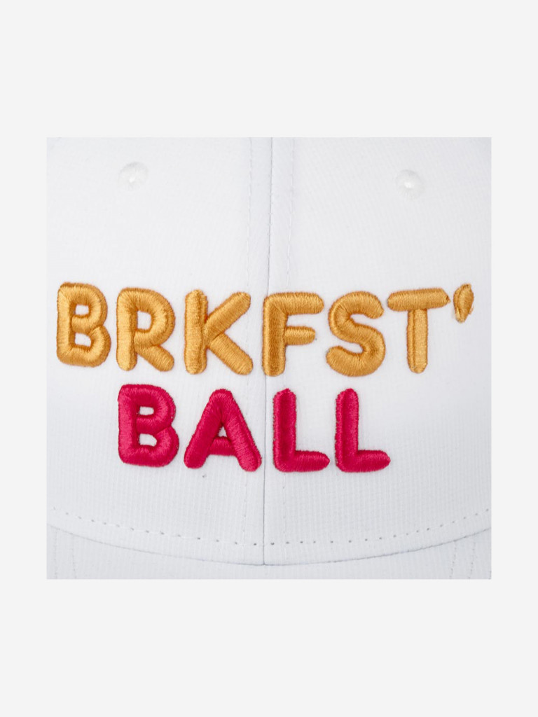 Бейсболка с прямым козырьком AMERICAN NEEDLE 19H004A-BFASTB Breakfast Ball Covert (белый)