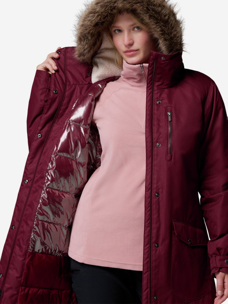 Куртка утепленная женская Columbia Suttle Mountain Long Insulated Jacket