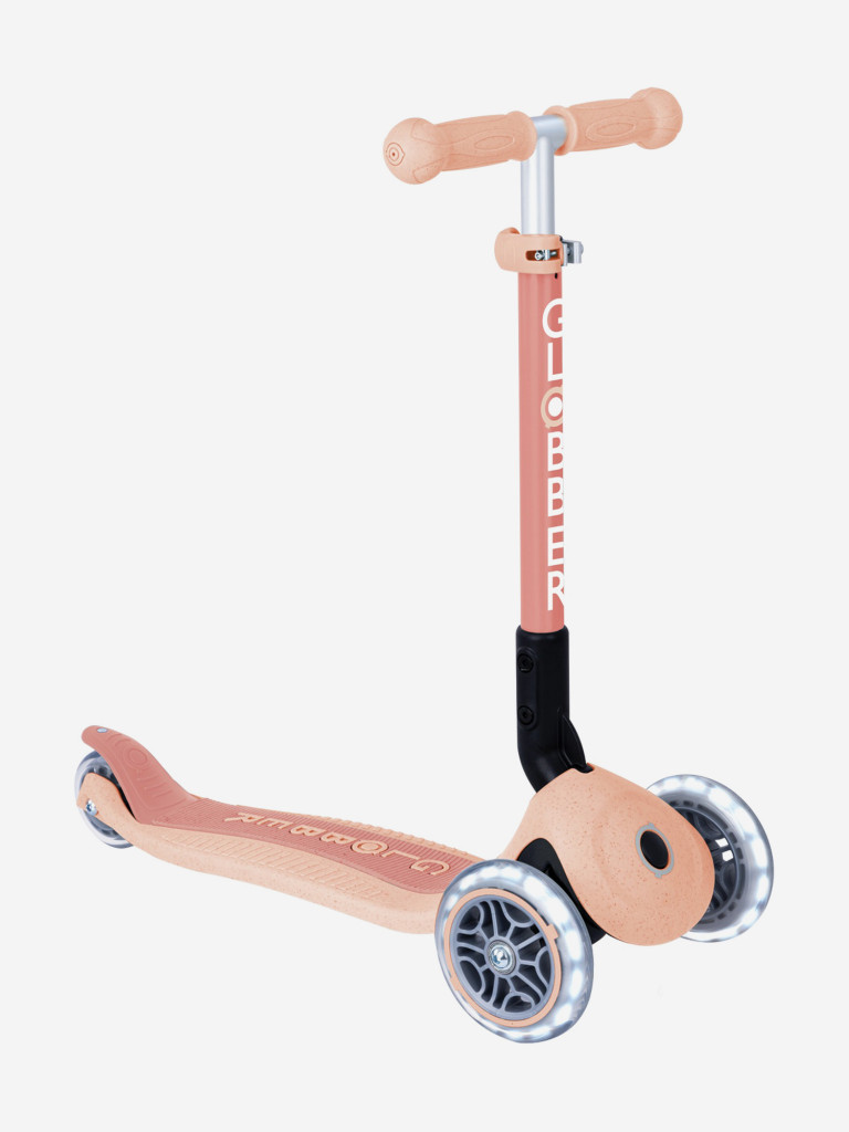 Самокат Globber JUNIOR FOLDABLE LIGHTS ECOLOGIC