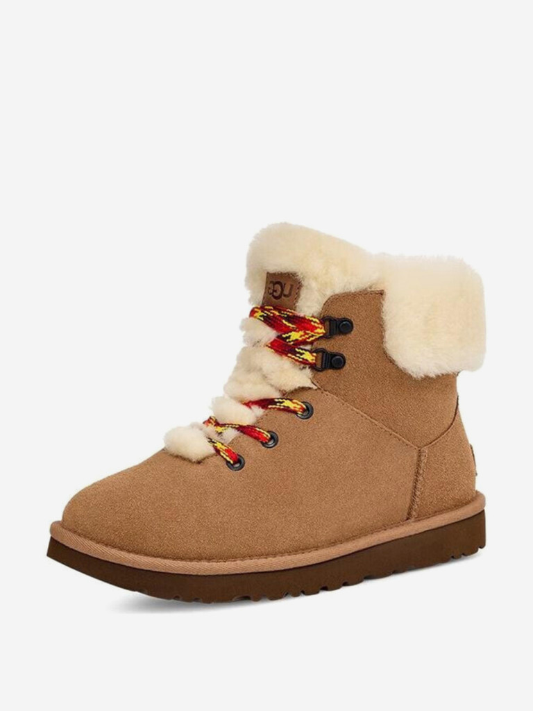 Ботинки утепленные UGG Classic Mini Alpine Lace