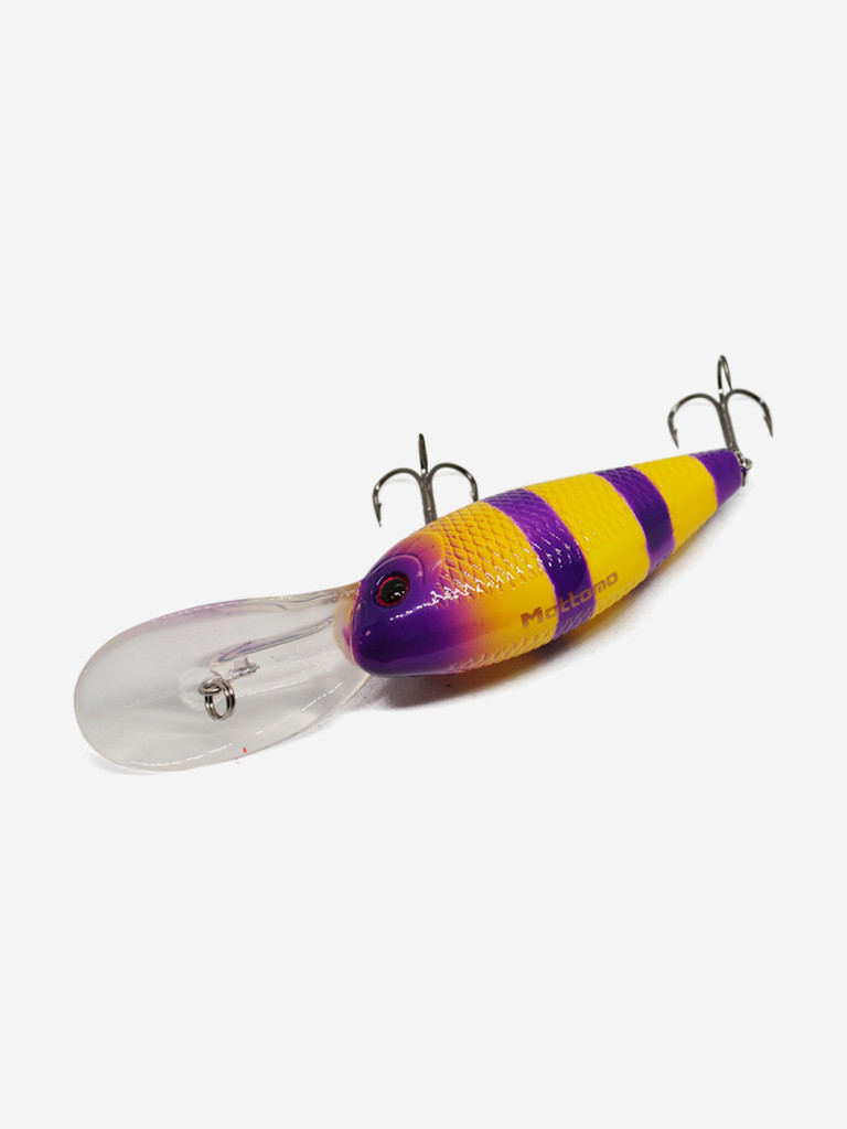 Воблер Mottomo Deep Wrestler 70F 17,5g Yellow Violet