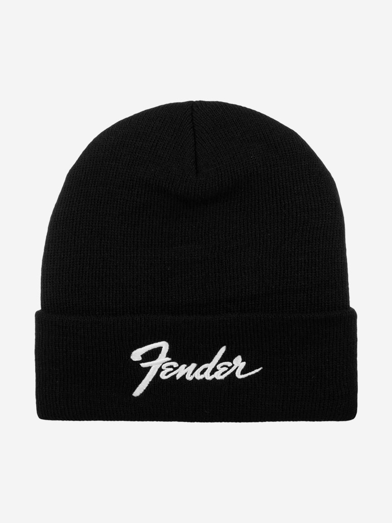 Шапка с отворотом AMERICAN NEEDLE 21019A-FEND Fender Cuffed Knit (черный)