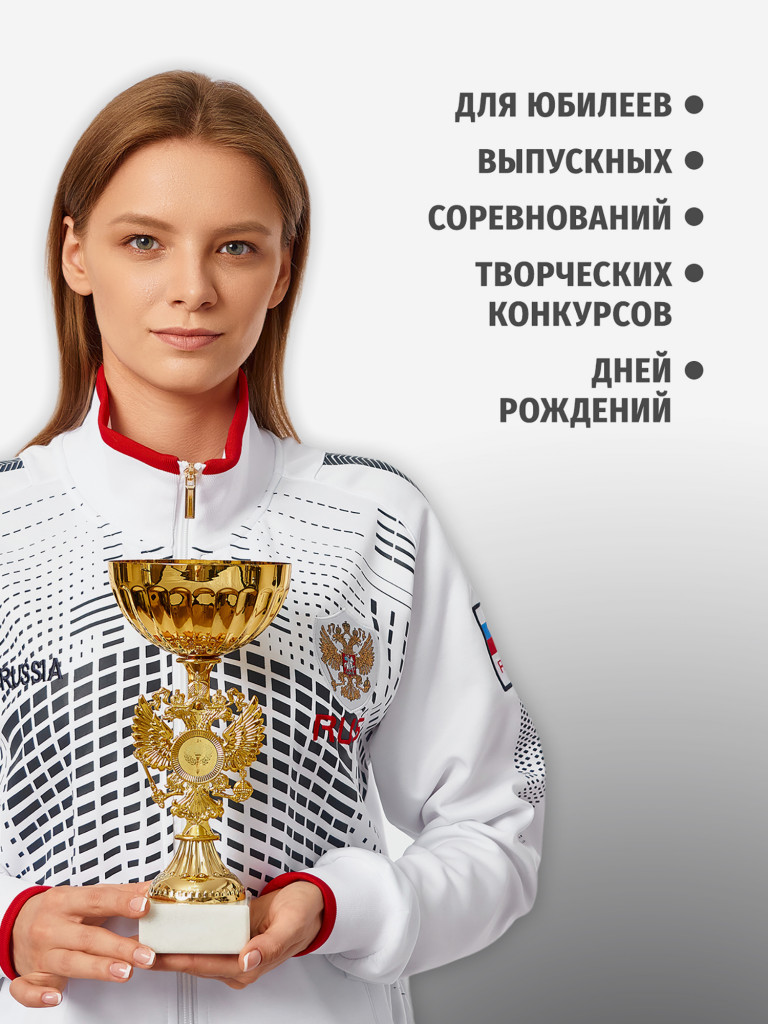 Кубок спортивный для награждения победителей 24.5 см