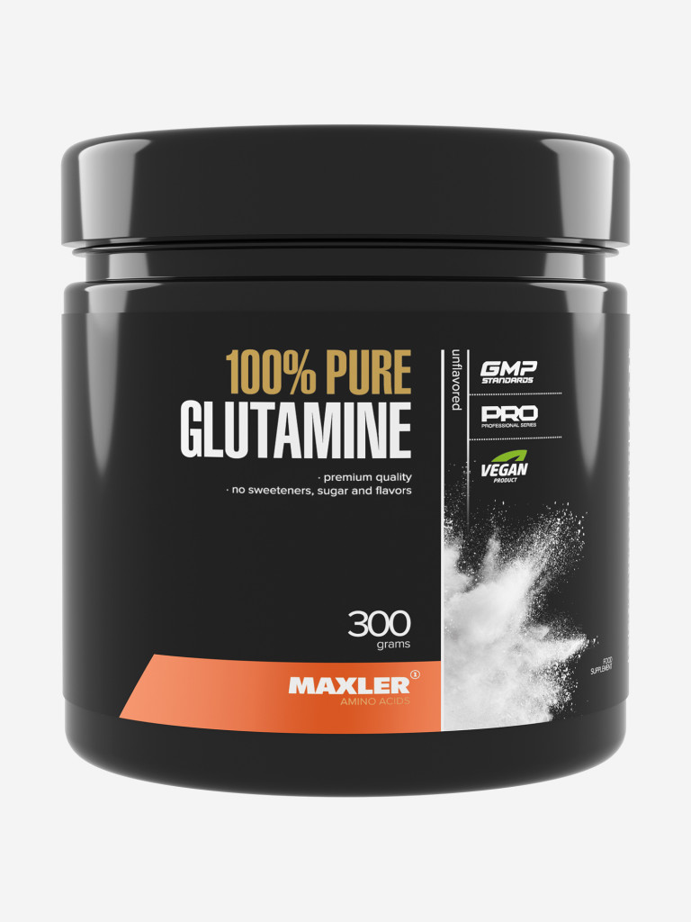 МАКСЛЕР 100% ПЬЮАР ГЛУТАМИН / MAXLER 100% Pure Glutamine 300 г