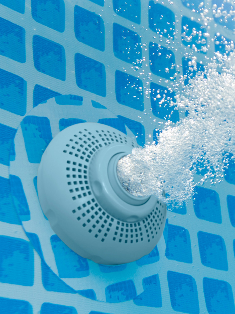 Бассейн каркасный Intex, 549х132 см, фильтр-насос песчаный 7.9м³, лестница, подстилка, тент