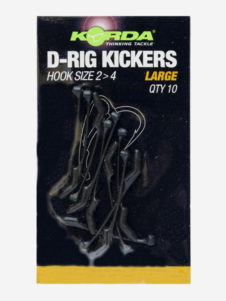 KORDA Лентяйка Kickers D-Rig Green L для крючка №2-4
