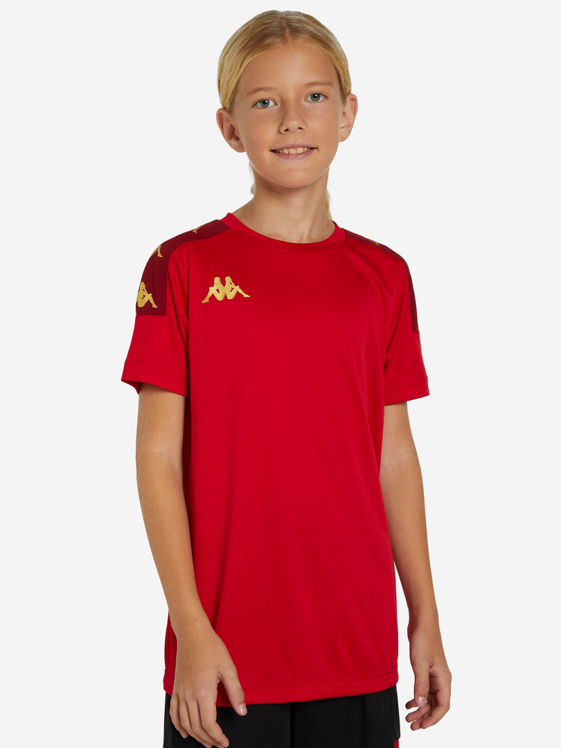 фото Футболка для мальчиков kappa, красный