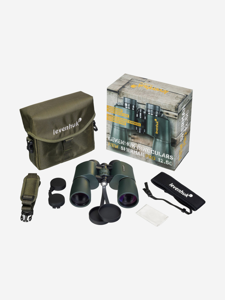 Бинокль Levenhuk New Sherman PRO 12x50