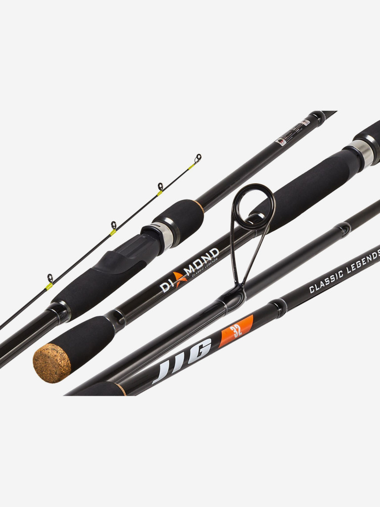 Спиннинг для рыбалки Salmo Diamond JIG 32 2.48, рабочая длина 248см, вес 125гр